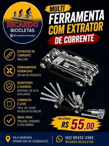 KIT CANIVETE MULTI FERRAMENTA C/ EXTRATOR DE CORRENTE 