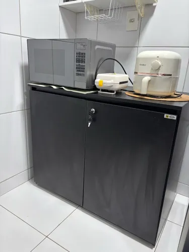 Móvel/Armario Cozinha/Escritorio Preto