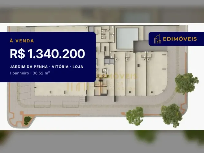 Loja em Jardim da Penha, localização estratégica entre avenidas e universidade