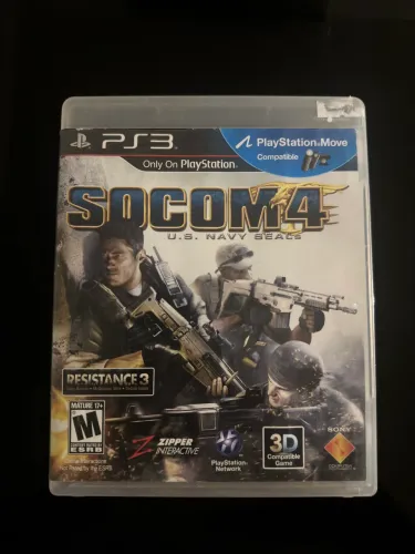 Socom 4 PS3 (mídia física original excelente estado)
