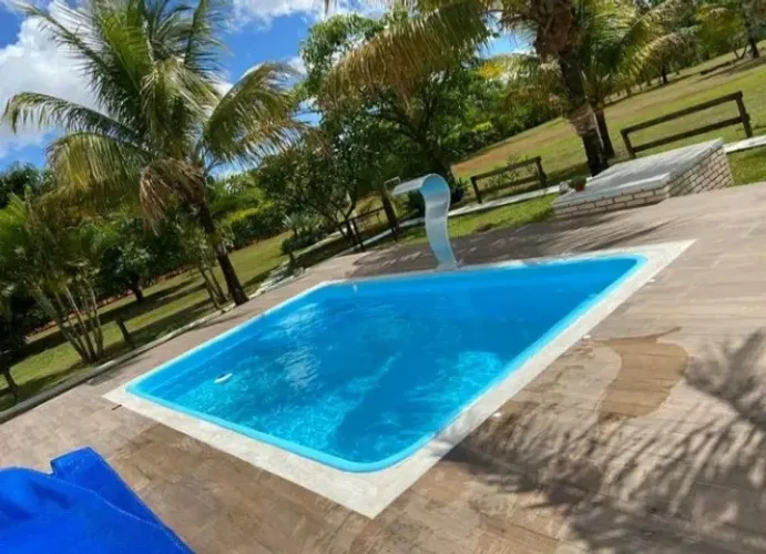 * Piscina de Fibra Pronta Para Instalar