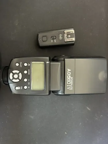 Flash Andoer AD560 IV Speedlite com Trigger para Câmera DSLR