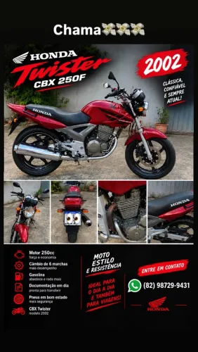 Honda CBX 250 Twister 2002