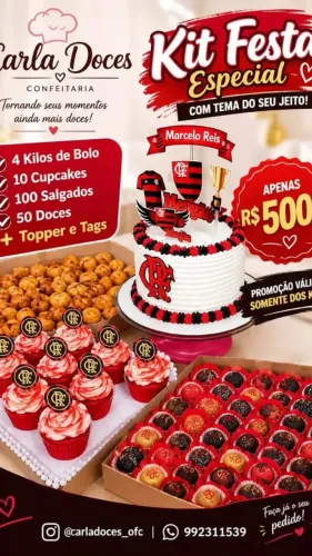 bolos várias ocasiões 