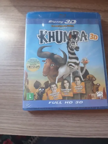 Bluray um safári na áfrica khumba 3D Original 