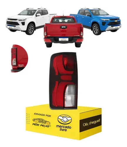 Lanterna Sinaleira Chevrolet S10 2025 2026 C/led Nova L.e Esquerdo/motorista Fume