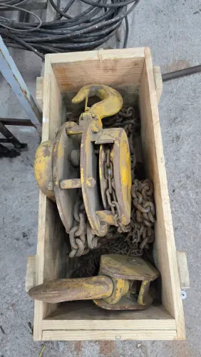 Talha manual 5 ton de corrente