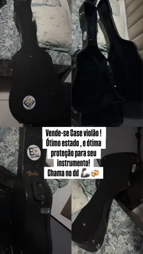 Case para violão ! Fender ou similares jumbo . 700$
