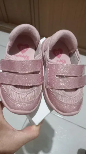 Tênis molequinha para bebê número 20