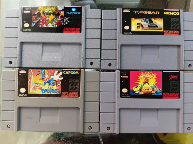 Jogos paralelos super Nintendo