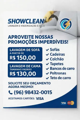 Lavagem a seco de estofados