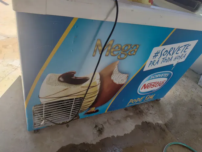 Freezer 410 litros chama que dá negócio 