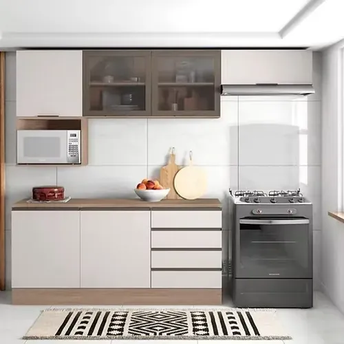 Cozinha Modulada 6 peças Etna - Entrega e montagem Grátis p/ Fortaleza 