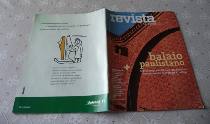 Revista Da Folha 11 Junho 2006. Balaio Paulistano. Para Colecionador. 