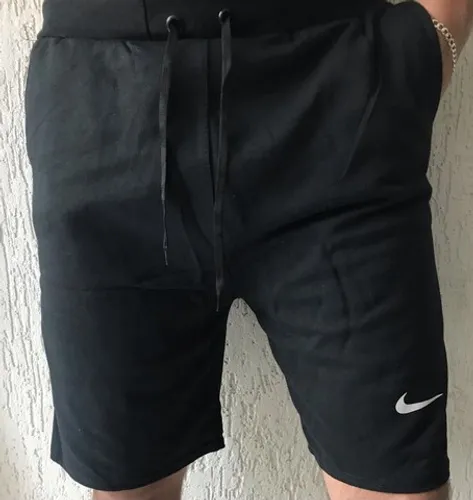 Bermuda e short moletom masculina com elástico 