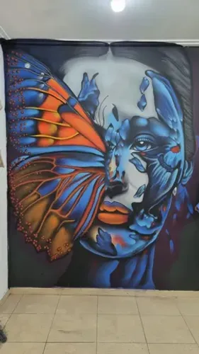 grafite e pintura no geral 
