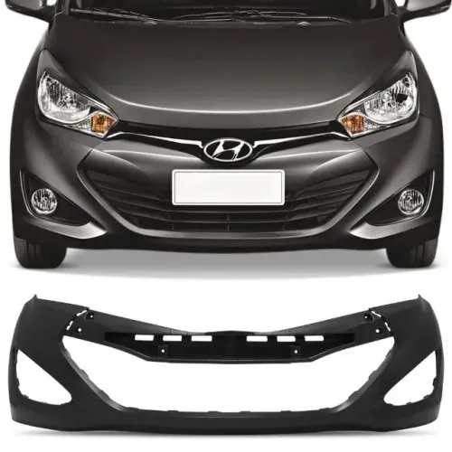 Parachoque Dianteiro Hyundai HB20X 2013 à 2015 - Preto - Original