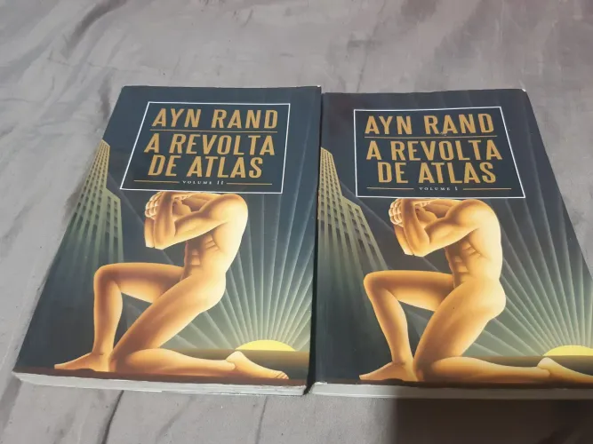 Livro ayn rand A REVOLTA DE ATLAS VOL 1 E 2