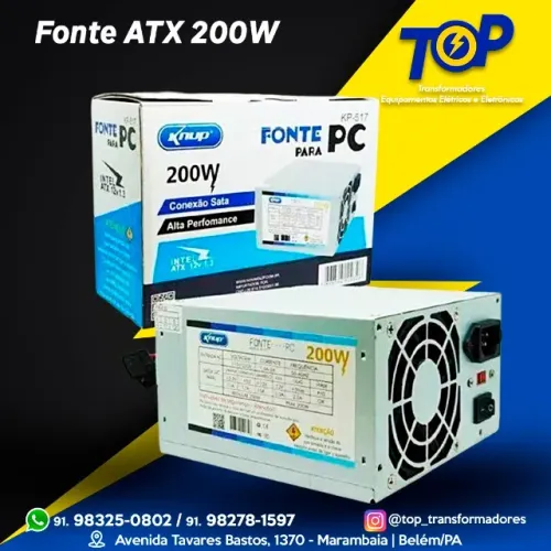 Fonte ATX 200w