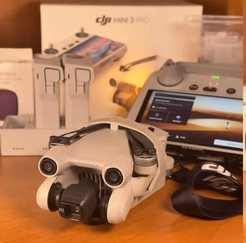 4HR DE VÔO, DJI MINI 3 PRO + FLY MORE KIT PLUS