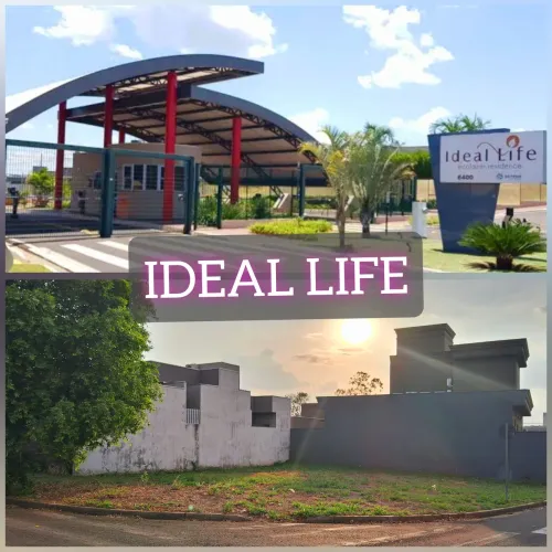 Terreno Lote a venda 264m2, plano, lados definidos, esquina $ 239mil Cond. Ideal Life