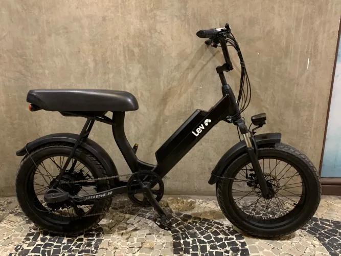 bicicleta eletrica lev cruiser seminova 12x de 577
