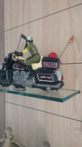 Motocicleta de Brinquedo Policial