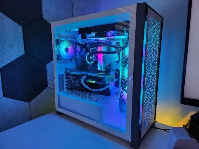 PC Gamer Ryzen 9 5900XT, Asus X570, RTX 3060 TI 8Gb, 32Gb Ram, 1Tb SSD e RGB - Novíssimo