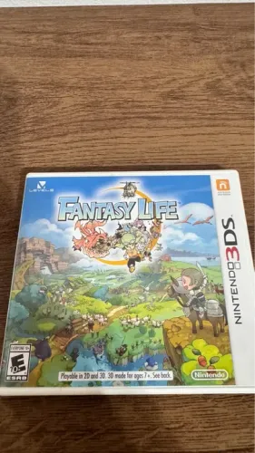 Cartucho Jogo Fantasy Life