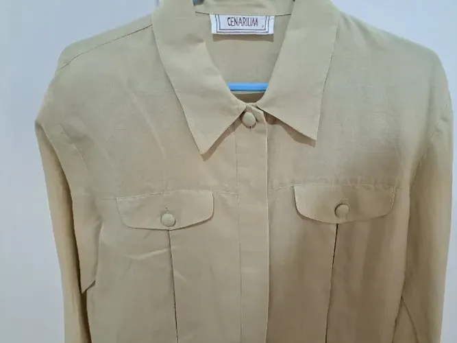 Blusa- Camisa feminina Linho