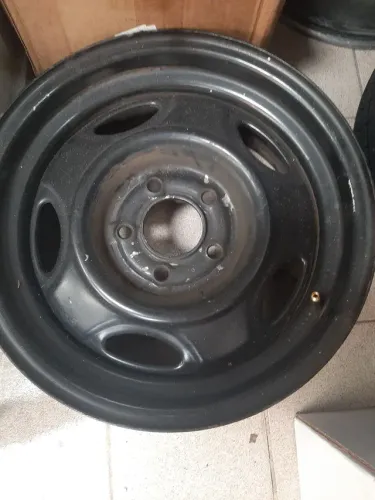 Roda de ferro aro 15 Ford Explorer Preta original 5x114 usadas 
