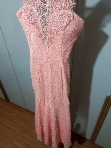 Vestido festa lindo rosa