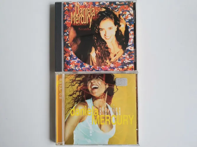 CDs Daniela Mercury - música de rua + eletrônica ao vivo