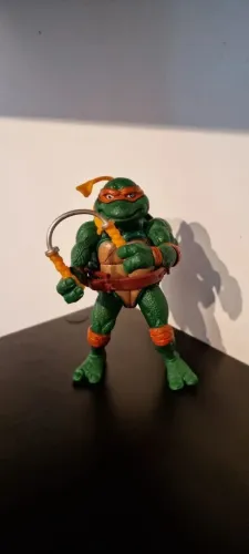 Michelangelo Tartaruga Ninja (Miniatura Boneco)