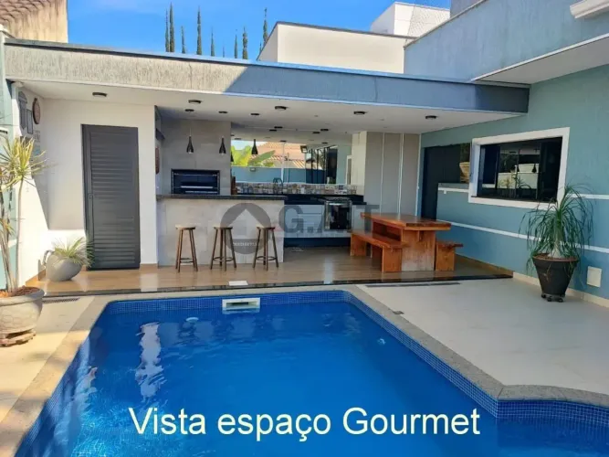 Casa em Condomínio em Sorocaba-SP, 3 suítes, 298m², Parque Residencial Villa dos Inglezes
