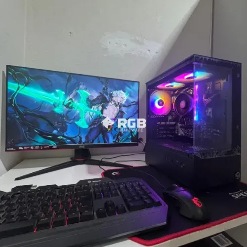 PC Gamer COMPLETO RYZEN 5 +  RX VEGA + 1 ano de garantia e em até 12x
