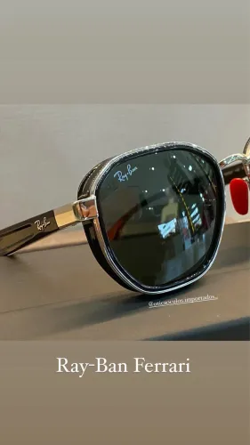FERRARI EDIÇÃO ESPECIAO RAYBAN ÓCULOS ORIGINAL COMPLETISSIMO