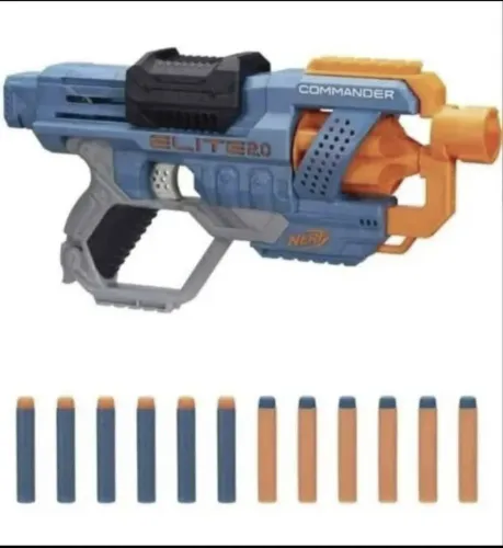Nerf mechtrike com 12 dardos inclusos Nova