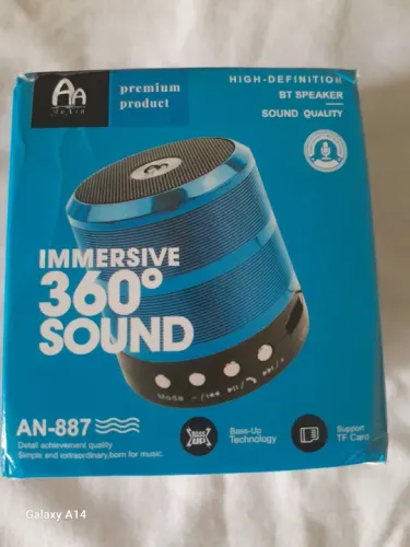 Caixa de Som Bluetooth 360° - Alta Qualidade