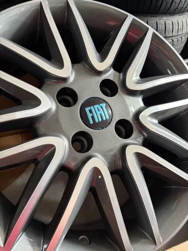 Jogo de Rodas Fiat Aro 15 novas 4x98 KRMAI