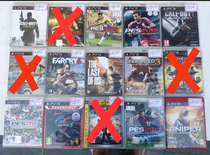 Jogos originais ps3 entrego aceito cartao e pix 