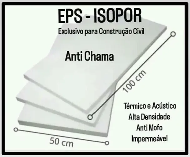Isopor Anti-Chama para Construção Civil