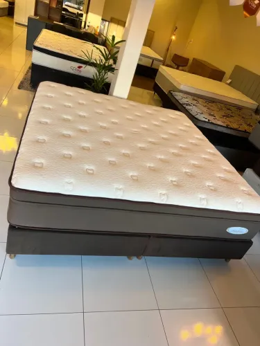 Cama King Size MAXFLEX seminova Top de linha - ENTREGAMOS