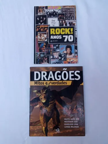 Livros - Rock, Dragões, Mitologia, Sociedades secretas (Discovery publicações)