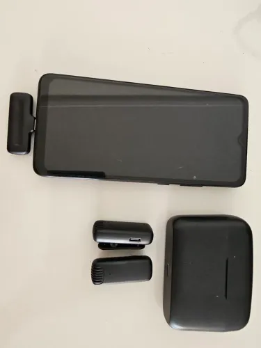 Microfone sem fio para celular