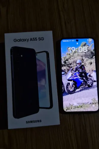 A55 128GB com caixa e nota fiscal