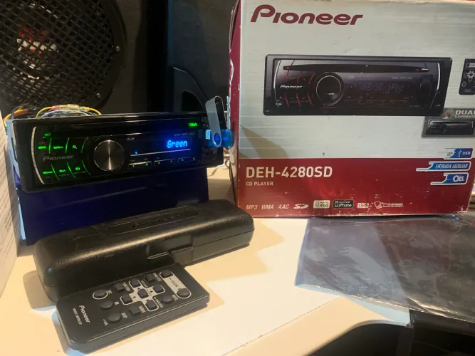 CD Player Pioneer Na Caixa Raridade Automotivo 