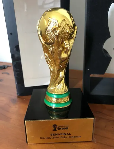 2014 Taça FIFA World Cup Trophy Famoso Semifinal Brasil-Germany