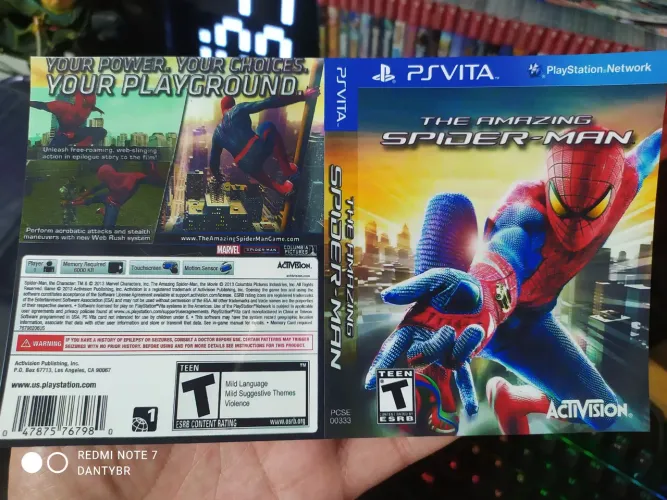 5 encartes impressos - Psvita - Repro