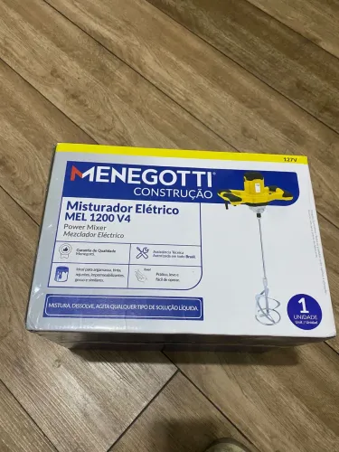 Misturador De Tinta e Argamassa 1200W Menegotti TENSÃO: 127V
